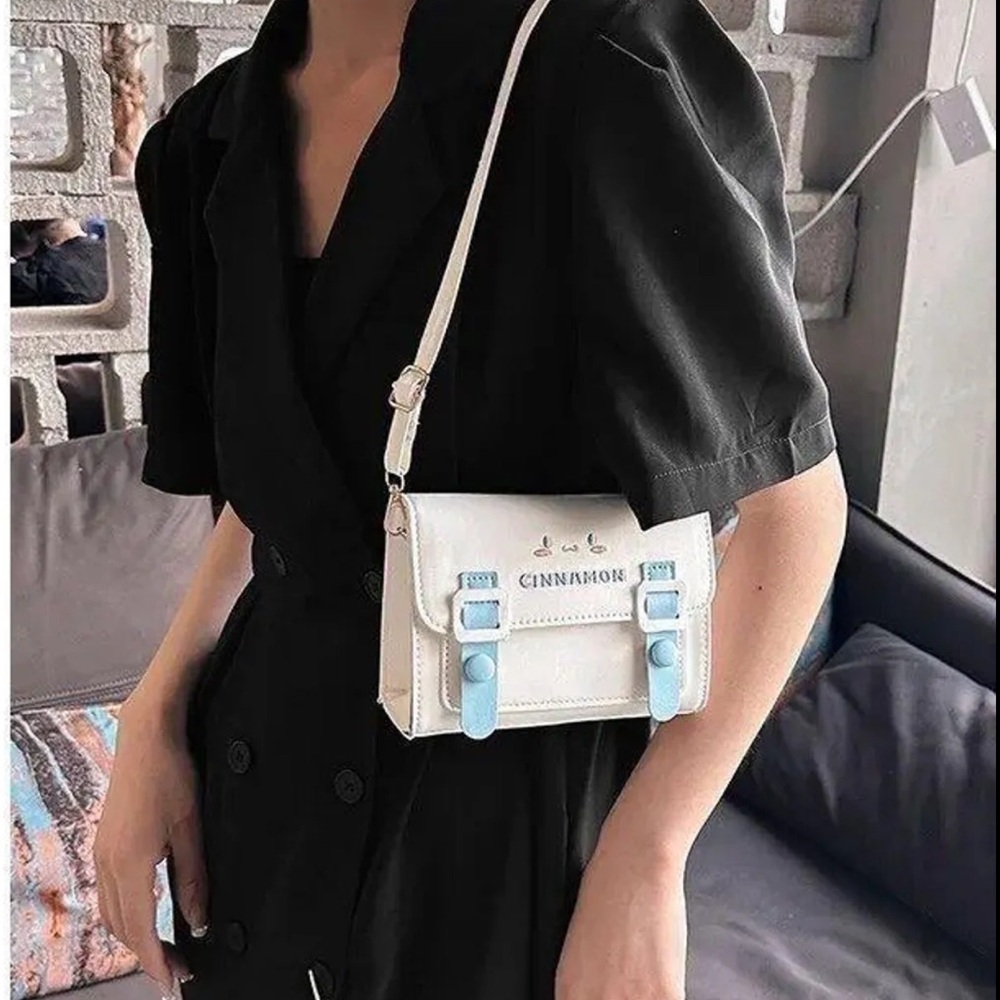 sanrio cinnamoroll blue & white purse 🩵☁️✨